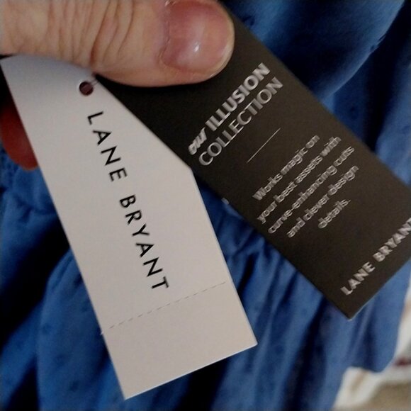 NWTS LANE BRYANT SIZE 16 EMBROIDERED BLOUSE - Picture 9 of 10